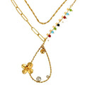 Collar Doble Encanto Colorido