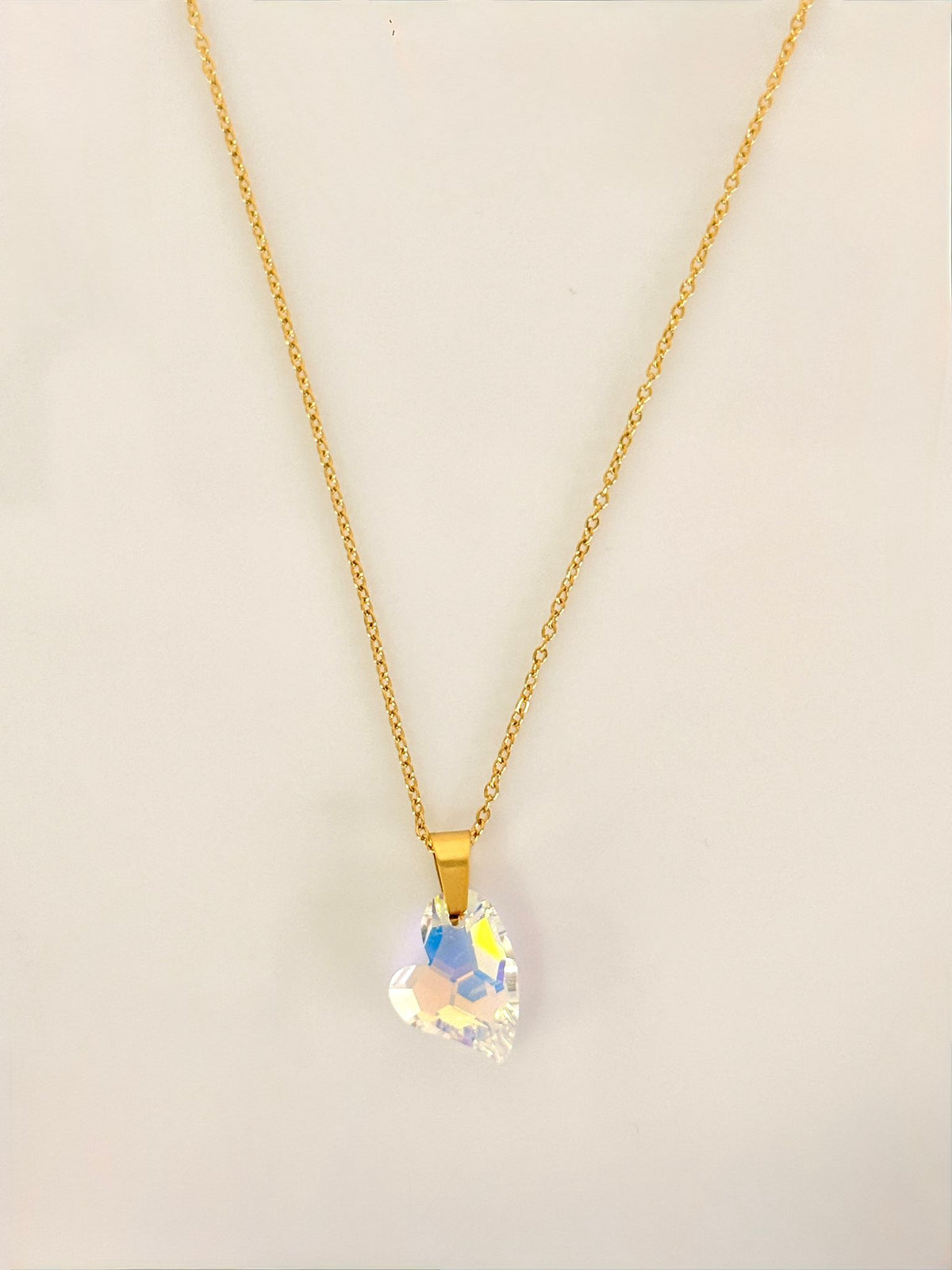 C926020. Collar Corazón Cristal