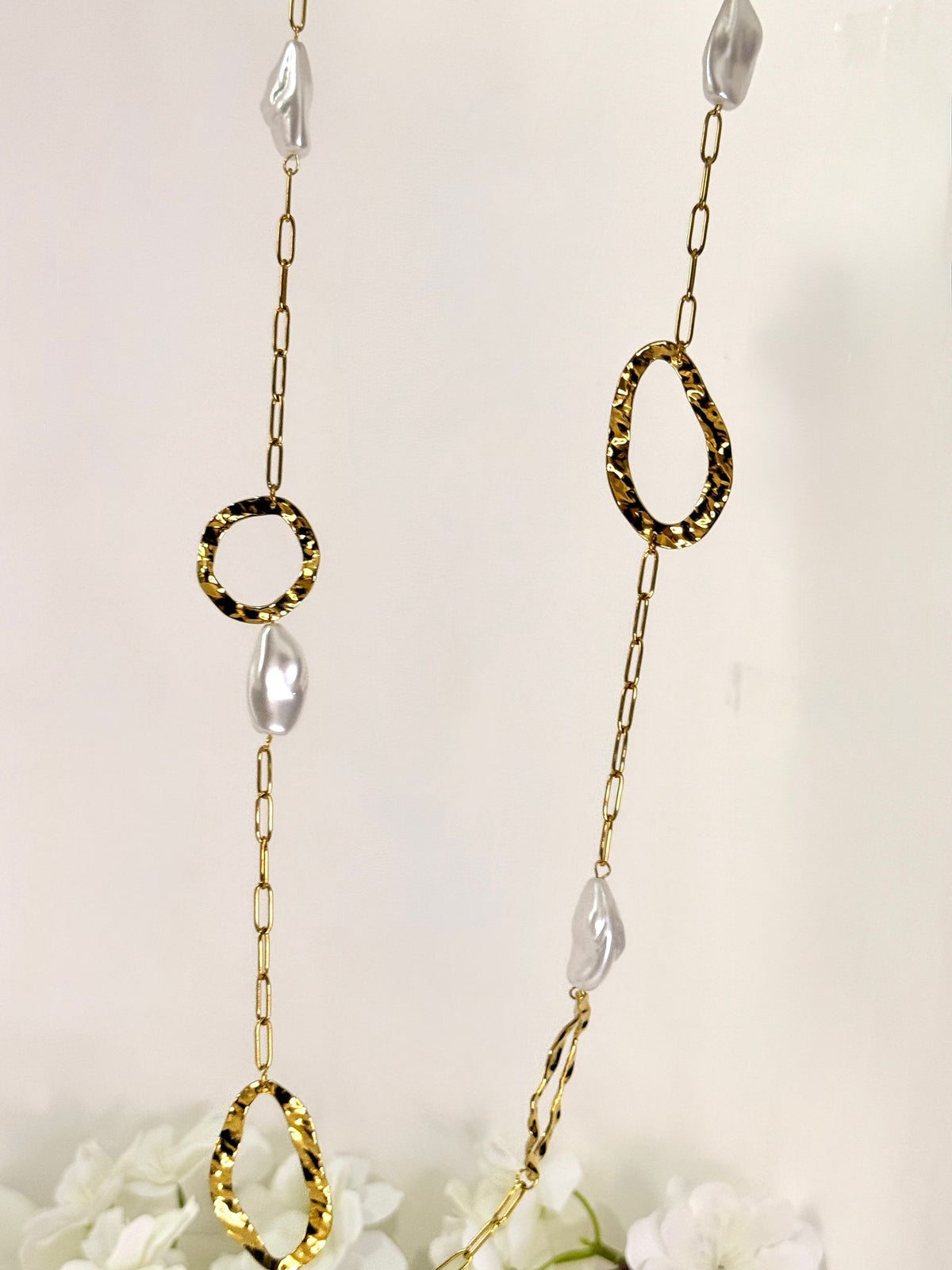 C926019. Collar Elegancia Plateada | Dorada