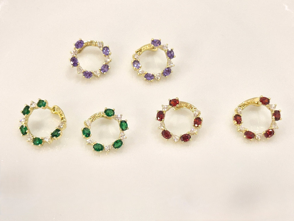 Z926036. Pendientes Espiral de colores