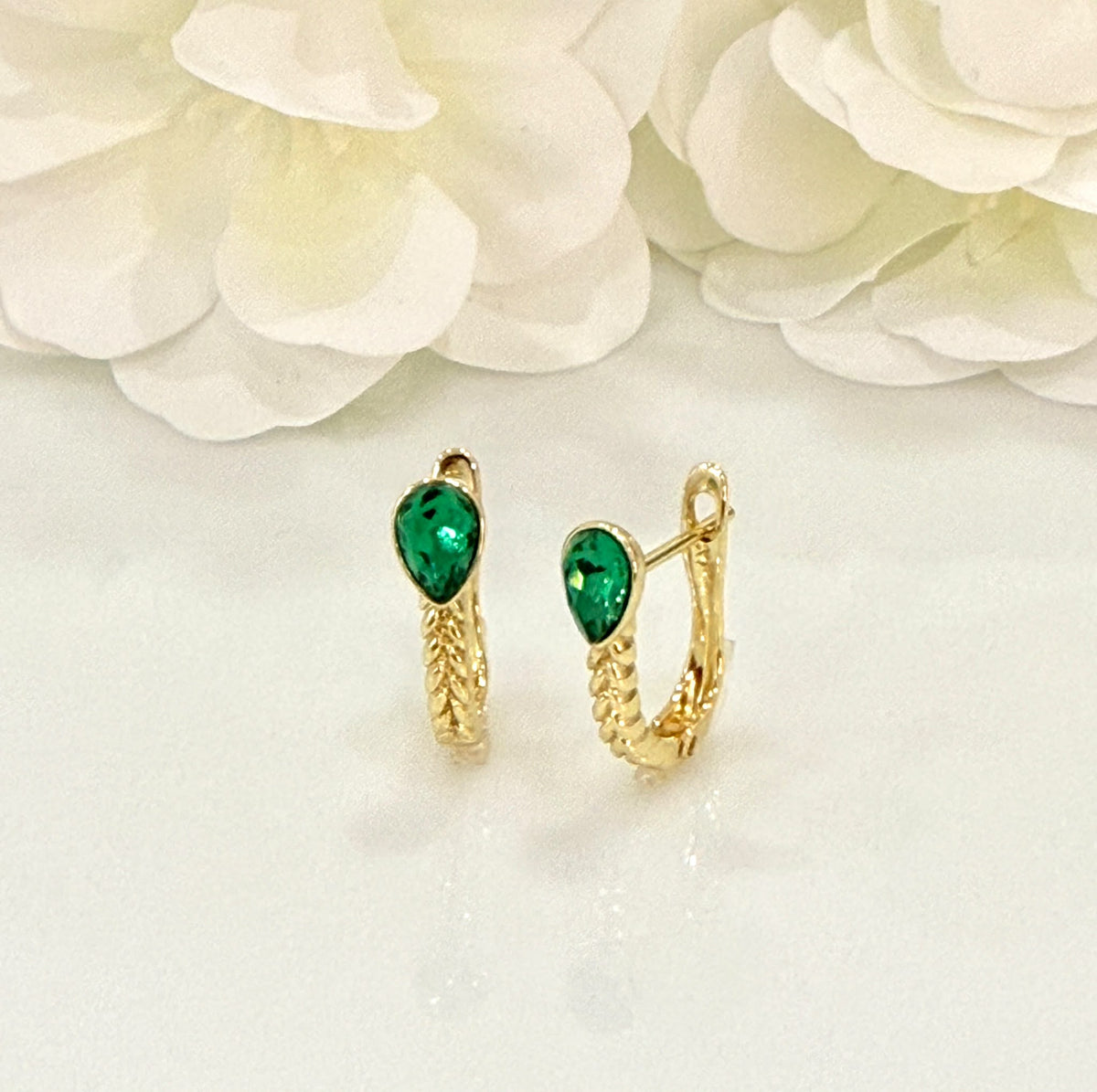 Z926046. Pendientes Luz de Esmeralda