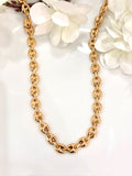 C926048. Collar de cadena grano de cafe