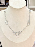 C926040. Collar Corazones Entrelazados