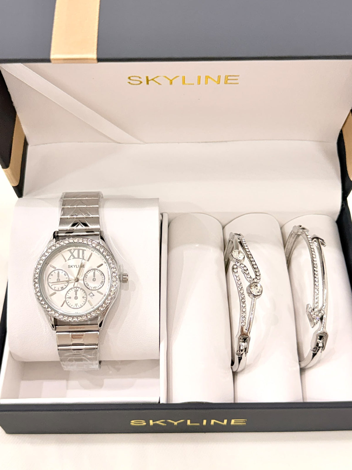 R1026016. Set de Reloj Skyline Brillo Sutil