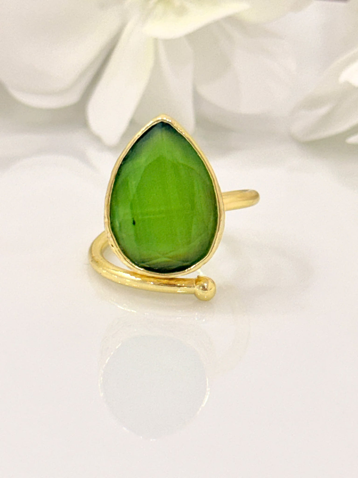 A1026004. Anillo de gotas