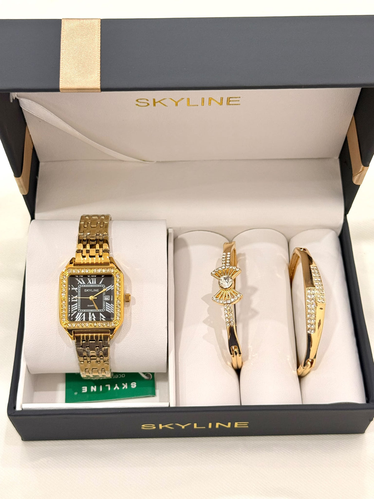R1026023. Set de Reloj Skyline Elegancia Nocturna