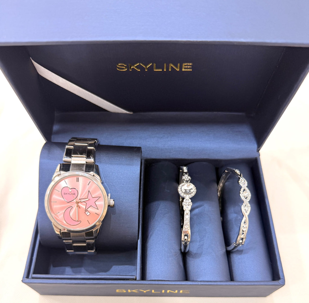R1026028. Set de Reloj Skyline Celestial Pink