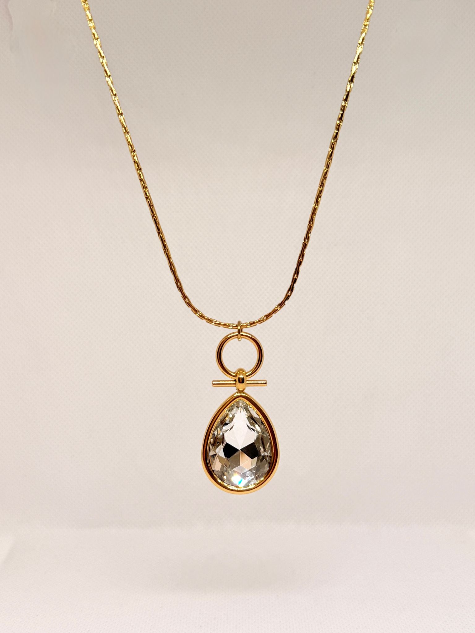 Collar Crystal Drop