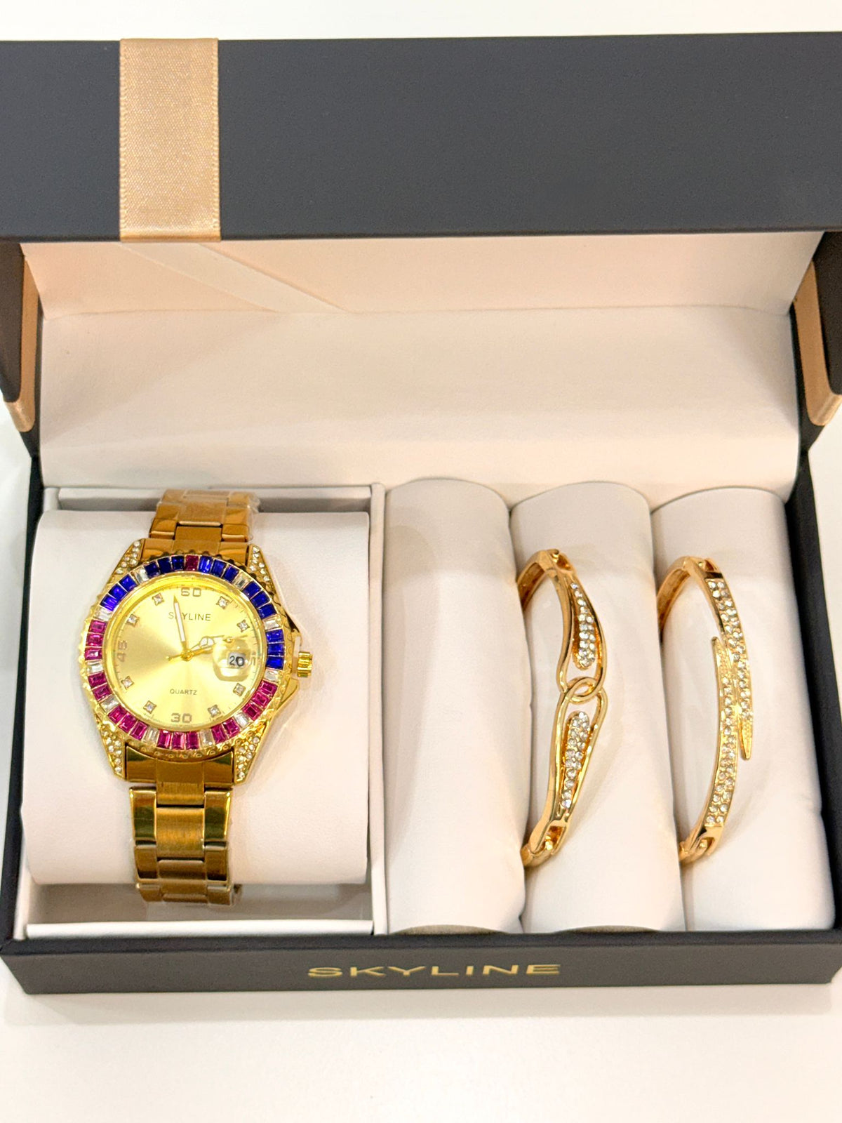 R926006. Set de Reloj Glam Multicolor