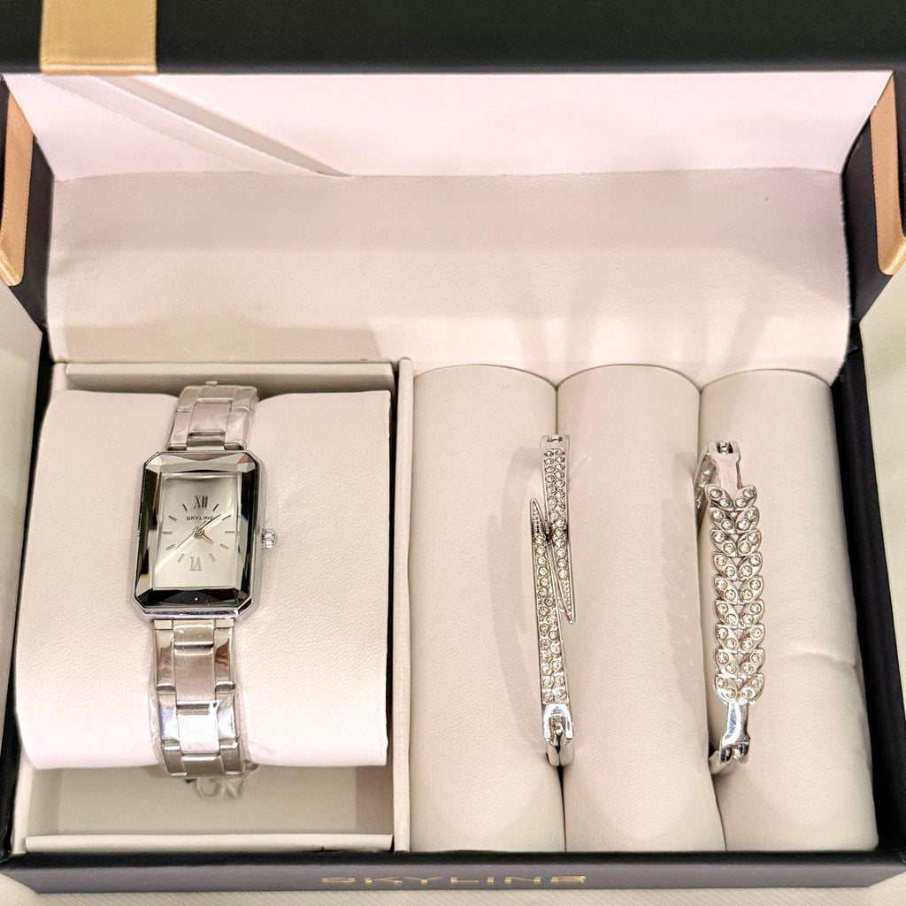 Set de Reloj Elegance Rectangular